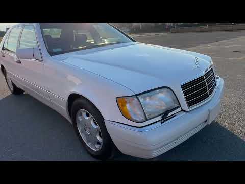 Walk around 1995 Mercedes S500 W140