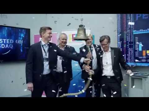 Projektengagemangs första handelsdag på Nasdaq Stockholm