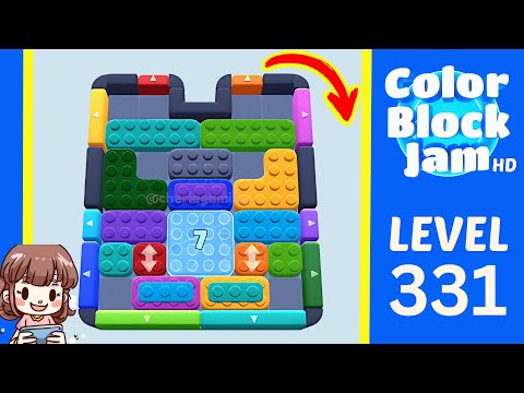 Color Block Jam Level 331 Solution Walkthrough