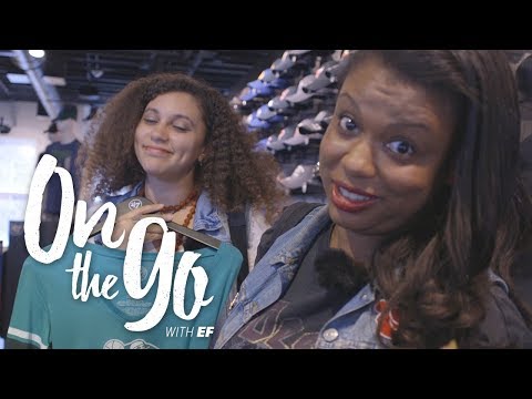 Kendra & Chantel go shopping in Boston – On the go with EF #47