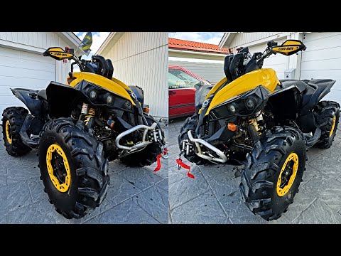2nd YouTube video about can am renegade wheels