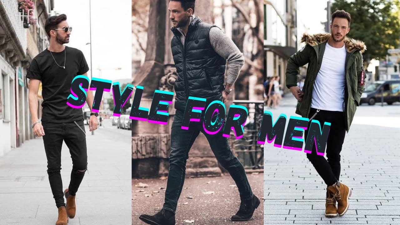 OUTFITS PARA HOMBRE CON BOTAS, BOTINES Y CHELSEA BOOTS