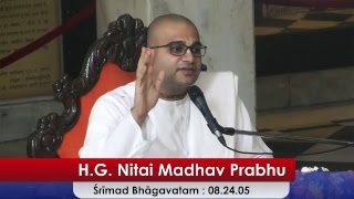 Srimad Bhagavatam Class by Nitai Madhav Prabhu on 29th June 2018 At ISKCON Juhu,Mumbai
