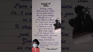 Download lagu j-hope - 'Killin' It Girl' (Solo Version) Lyrics #bts #jhope #방탄소년단 #army #uarmyhope mp3