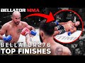 Top Brutal Finishes From Bellator 276 Fighters | Bellator MMA