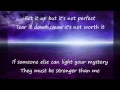 Melissa Etheridge ~ Stronger Than Me w/lyrics
