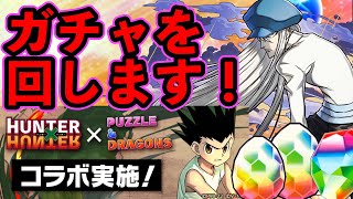 ハンターハンターガチャを引く！パズドラ　いい目がでろよ　ドゥルウううう