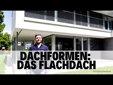 3 WICHTIGE INFOS ZUM HAUSBAU MIT FLACHDACH