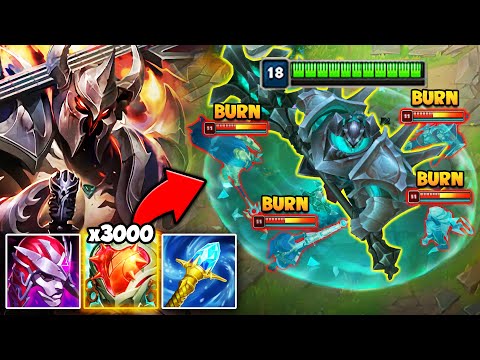 Mordekaiser but I stack Health INFINITELY and become a 1v5 MACHINE! (NEW BUILD)