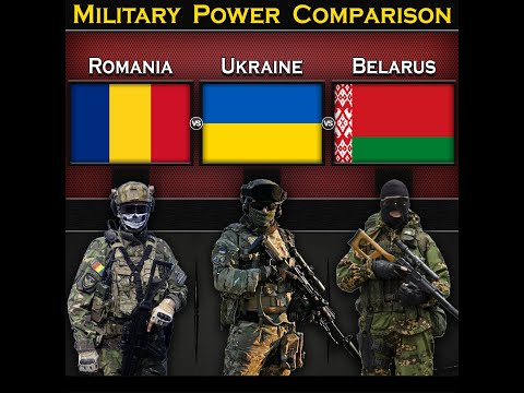 Romania vs Ukraine vs Belarus | Military Power Comparison 2025