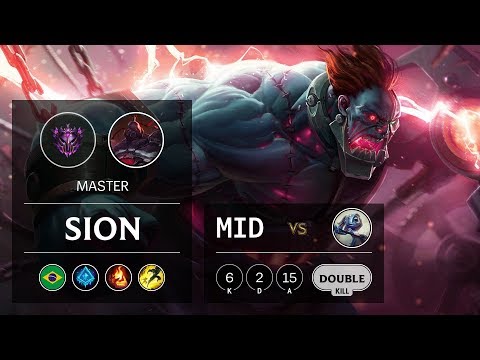 Sion Mid vs Fizz - BR Master Patch 9.18