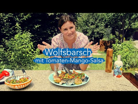 Wolfsbarsch mit Mango-Tomaten Salsa | VRONI kocht PRECHTL