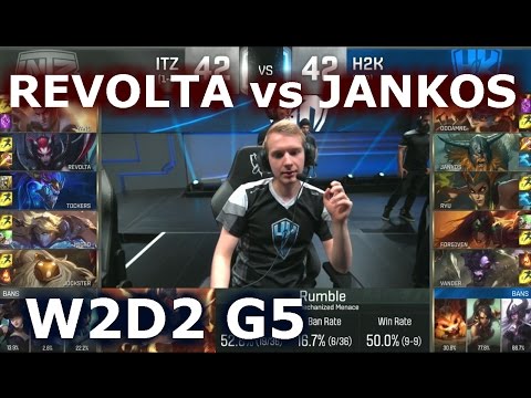AHQ vs ITZ W2D2 - REVOLTA vs JANKOS Player Experience Stream (w/ MarkZ) | Group C LoL S6 Worlds 2016