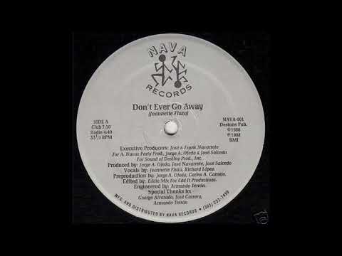 Jeanette Fluza - Dont Ever Go Away (Latin Freestyle)