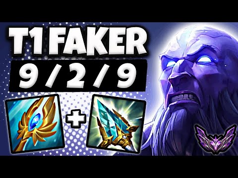 T1 Faker Ryze vs Twisted Fate [ MID ] Patch 25.17 Korea Master