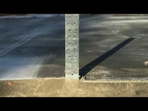 Using Simpson Strong Ties to Secure the Framing to the Foundation #CarpoolProject