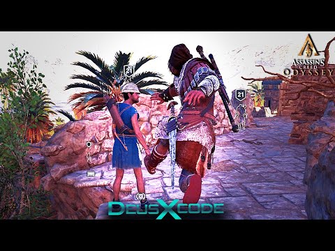 Assassin's Creed Odyssey Fast Paced Stealth Kills, Cleared the Entire Fort