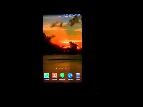 Lagoon Sunset Live Wallpaper Video