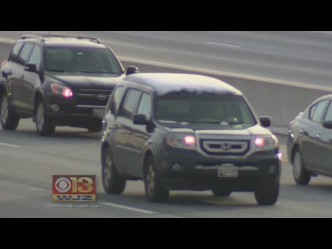 Ice, Snow Left On Vehicles Causing Havoc For Drivers