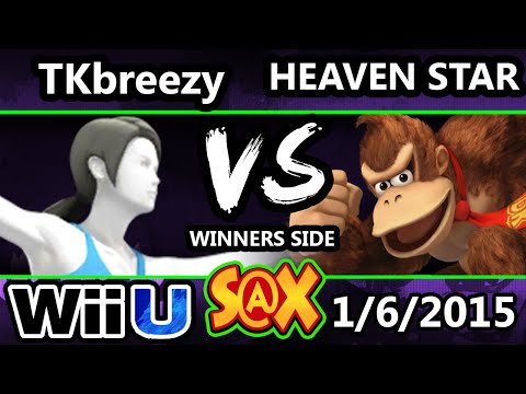 S@X - VGBC | TKbreezy (WFT) Vs. Heaven Star (Donkey Kong) SSB4 Singles - Smash 4 Wii U