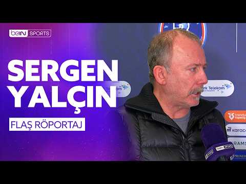 Başakşehir - Beşiktaş Maç Sonu Teknik Direktör Sergen Yalçın'ın Açıklamaları