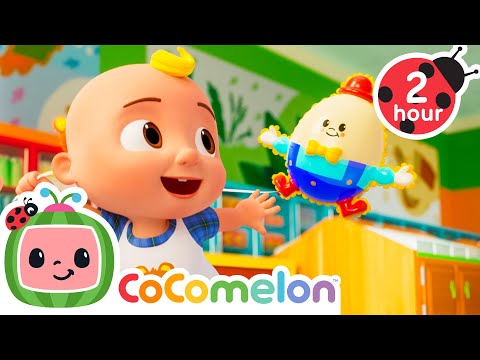 JJ's Balloon Friend Humpty Dumpty 🎈 CoComelon Nursery Rhymes and Kids Songs | After School Club