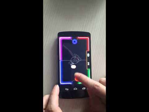 Glow Air Hockey Plus Video