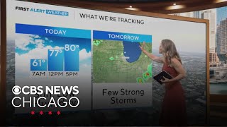 Sunshine with low humidity on Tuesday in Chicago