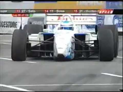Mika Salo and Tiago Monteiro crash, 2003 CART Denver