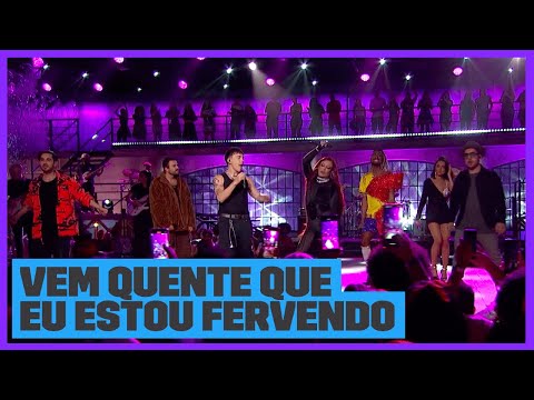 Gloria Groove, Melim, Di Ferrero, Lagum - Vem Quente Que Eu Estou Fervendo  | Música Boa Ao Vivo