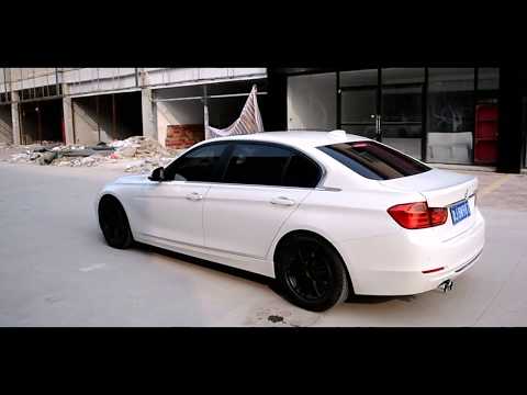 BMW 320 REMUS modified exhaust