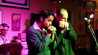Aki Kumar and David Barrett - blues harp duet Part II (2013)