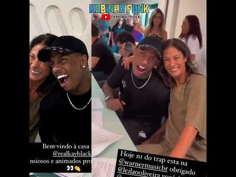 KAYBLACK ENCONTRA COM EMPRESÁRIOS E EXECUTIVOS E ASSINOU CONTRATO COM A GRAVADORA WARNER MUSIC VEJA