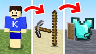 【マイクラ】いろんなアイテムに変身できるマインクラフト
