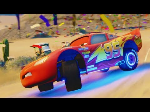 Cars 3 Movie Game - Walkthrough Part 2 - Destruction Derby