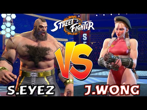 Street Fighter 6 Snake Eyez (Zangief) Vs Justin Wong (Cammy) SF6