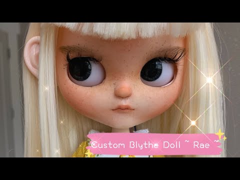 Custom Blythe Doll full process - Rae  | Deco Bear