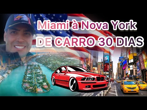 De Miami Para Nova York de Carro 30 dias com a família - Diogo Tavares Correa
