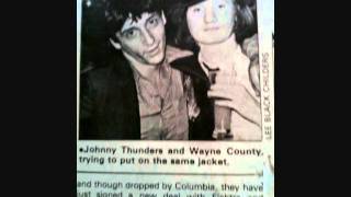 Johnny Thunders-5 song set FM Broadcast
