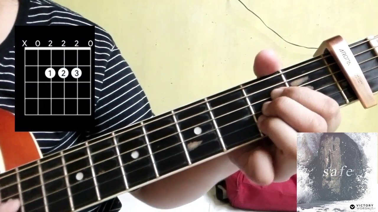 7 Minutes Guitar Tutorial - Safe (Victory Worship) #2