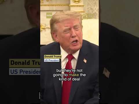 Trump says Iran won't make deal he deems necessary, threatens to bomb Iran