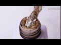 Molekula DIAMOND gel varnish No. 511 (light gold, with sparkles and mica), 6 ml
