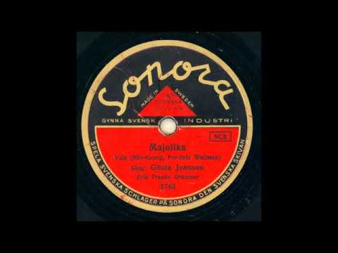 GÖSTA JONSSON ERIK FRANKS ORKESTER - MAJOLIKA