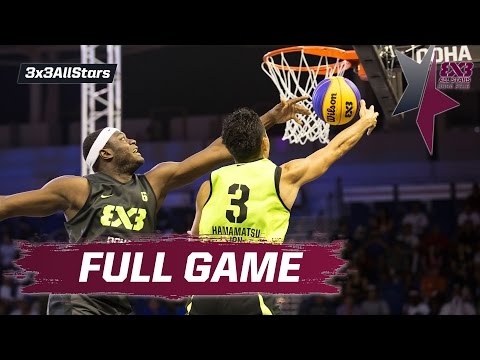 Doha v Hamamatsu - Quarter Final Full Game - 2016 FIBA 3x3 All Stars