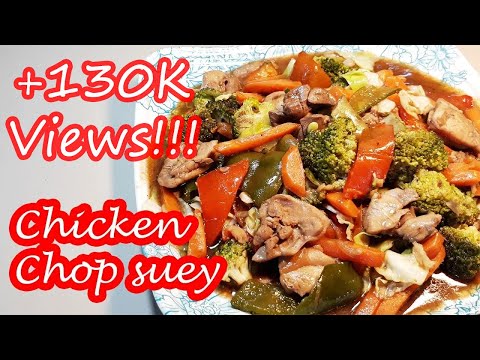 COOKING WITH MY NEW WOK | CHICKEN CHOP SUEY!!!