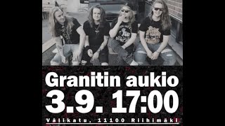 LIVE: LA 3.9.2022 KLO 17 Vaalityötä ja rokkia Riihimäen Granitin-aukiolla