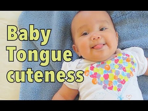 CUTEST BABY TONGUE! - September 04, 2014 ItsJudysLife Daily Vlog