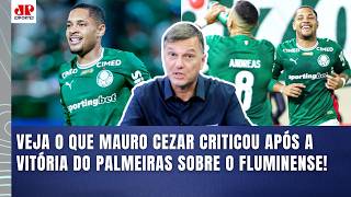 "ISSO É UMA PRAGA!! POR QUE SERÁ que o VITOR ROQUE..." MAURO CEZAR É DIRETO | PALMEIRAS x FLUMINENSE