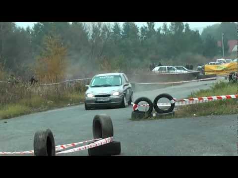 RALLYSPRINT WIŚNIOWA 23.10.2011 SIKORSKI / ORŁOWSKA - OPEL CORSA B