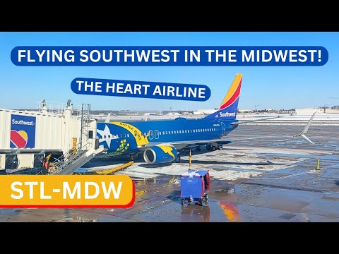 YouTube thumbnail for Southwest Airlines Boeing 737-800 (winglets) Passenger/BBJ2